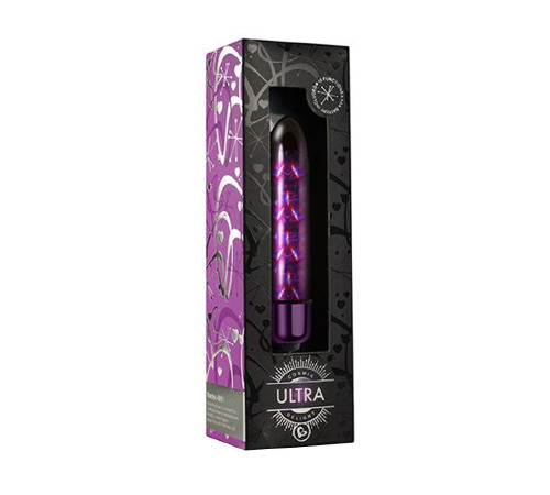 Вибропуля Rocks Off RO-90mm Cosmic Delight Ultra, голографическое покрытие