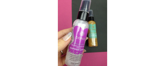 Новинка!! Спреи для тела с блестками DONA Shimmer Spray Silver (60 мл) и Spray Gold (60 мл) – 229грн