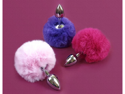 Анальные пробки с заячьим хвостиком, снова в наличии!